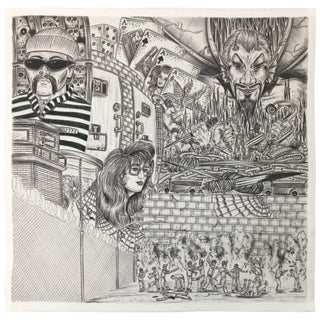 [Three Related Paños (Chicano Prison Art)]
