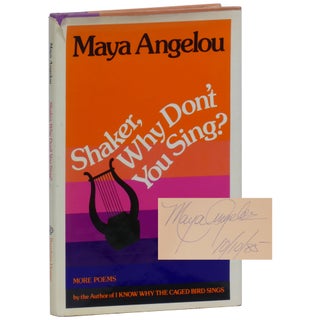 Item No: #310215 Shaker, Why Don't You Sing? Maya Angelou