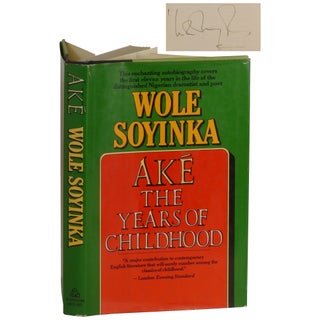 Item No: #319339 Ake, The Years Of Childhood. Wole Soyinka