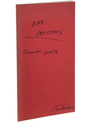 Item No: #322784 One Christmas [Proof]. Truman Capote