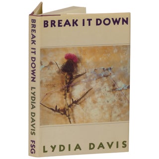 Item No: #326652 Break It Down: Stories. Lydia Davis