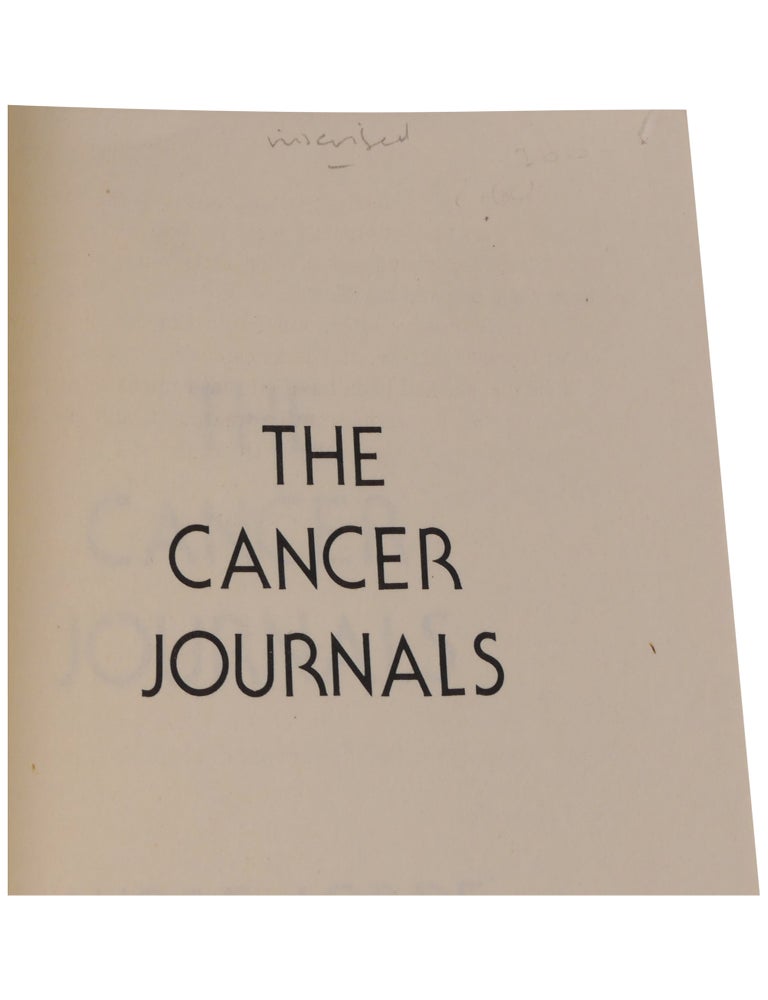 The Cancer Journals
