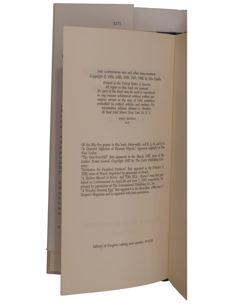 The Carpentered Hen and Other Tame Creatures: Poems