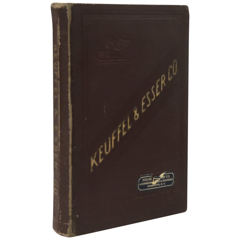 Item No: #35396 Catalogue of ... Drawing Materials, Surveying Instruments, Measuring Tapes. Keuffel, Esser Co.