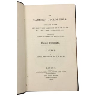 Optics [A Treatise on Optics] [The Cabinet Cyclopedia...Natural Philosophy]