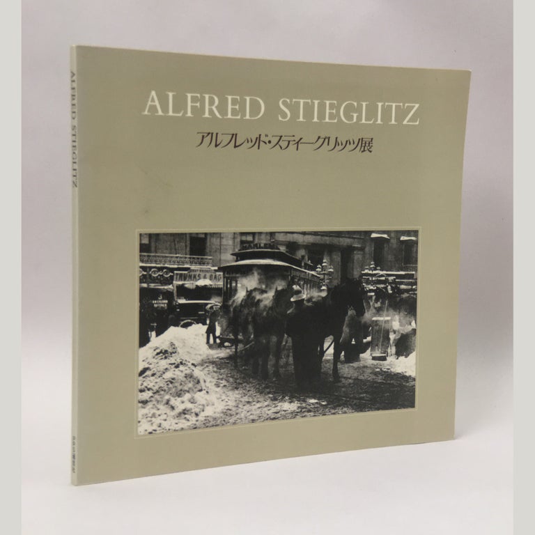 Item No: #35438 [Alfred Stieglitz: Father of Modern Art Photography] Arufureddo Sutigurittsu ten: Kindai geijutsu shashin no chichi [title in Japanese]. Alfred Stieglitz.