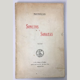 Item No: #35509 Sonetos y sonatas. Miguel Bolaños Cacho