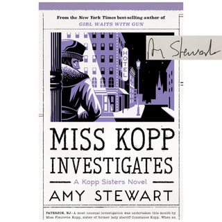 Item No: #360790 Kopp Sisters #7: Miss Kopp Investigates [Paperback]. Amy Stewart