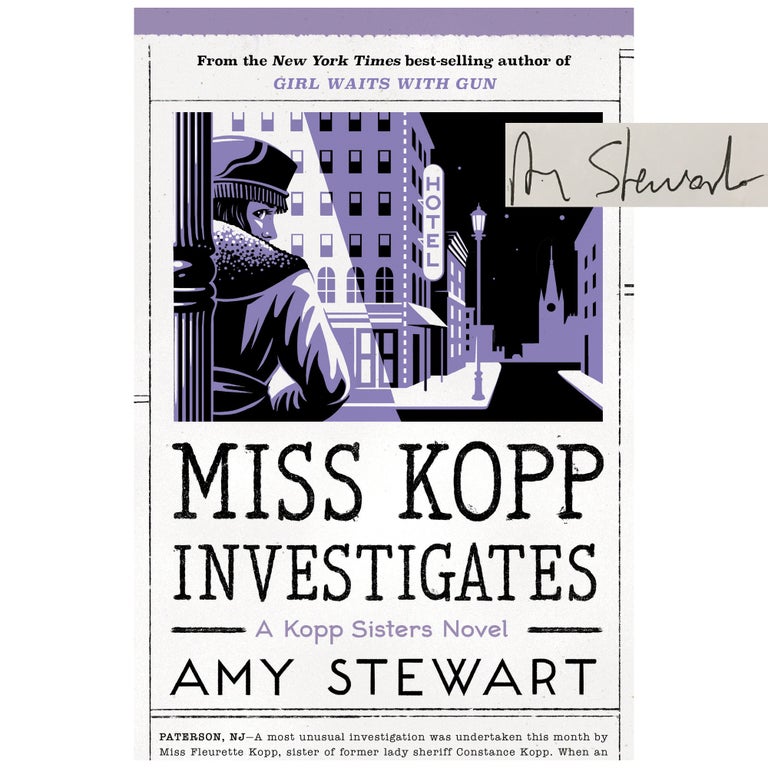 Item No: #360790 Kopp Sisters #7: Miss Kopp Investigates [Paperback]. Amy Stewart.