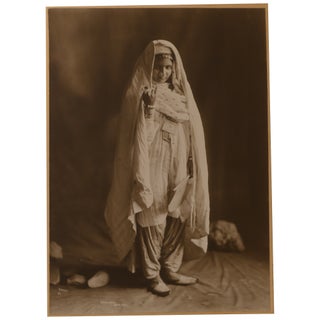 Item No: #360836 A Pathan Woman [Platinum Print Photograph]. R. B. Holmes,...