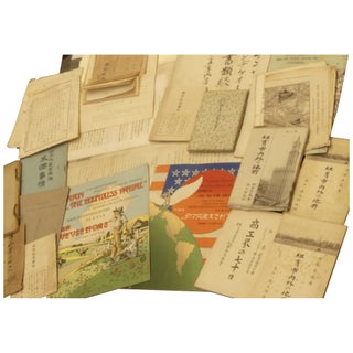 Item No: #360870 A Collection of Manuscript and Printed Materials for a Japanese...