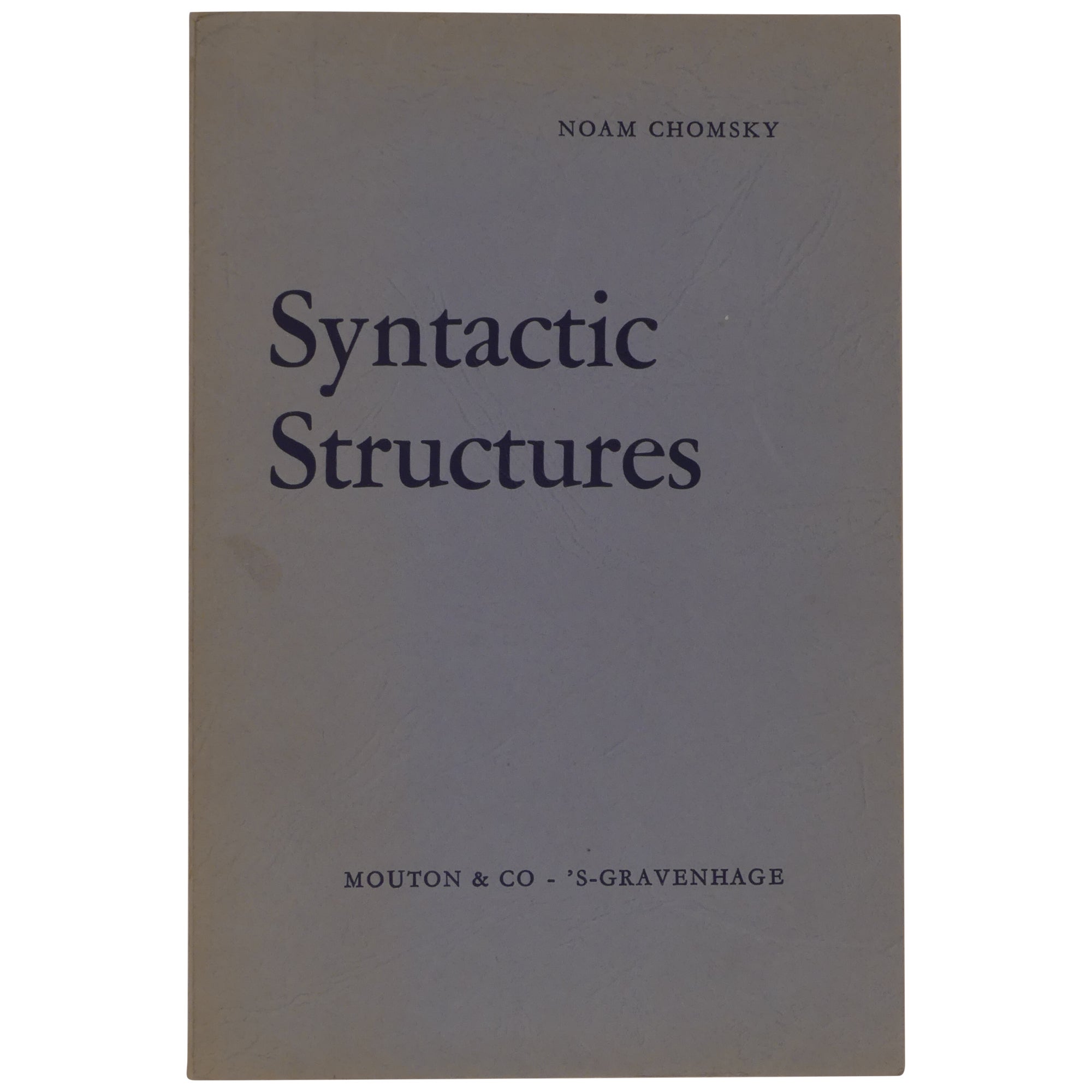 Syntactic Structures Second Issue Noam Chomsky First Edition