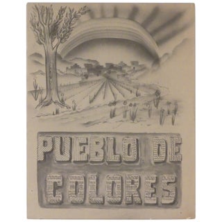 Item No: #360922 Pueblo de Colores (Colección Tula y Tonán). Victor Orozco...