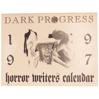 Item No: #360969 1997 Horror Writers Calendar. Peter Straub, William F. Nolan
