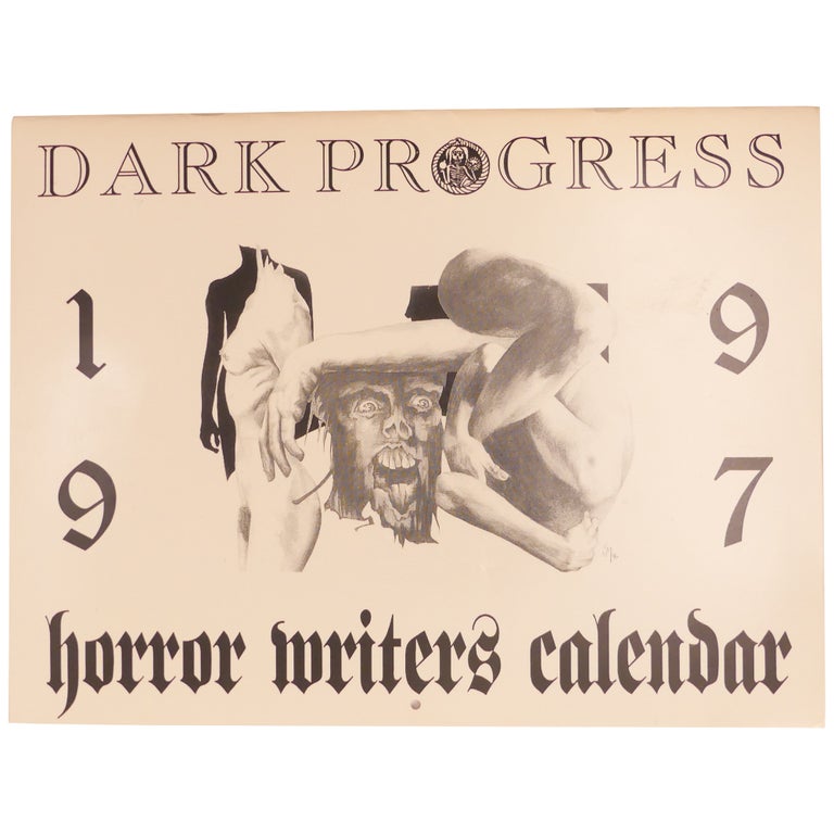 Item No: #360969 1997 Horror Writers Calendar. Peter Straub, William F. Nolan.