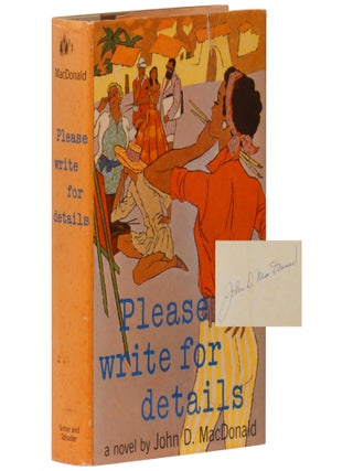 Item No: #360994 Please Write for Details. John D. MacDonald