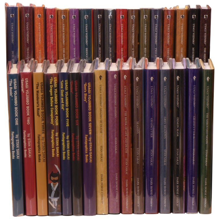 Item No: #361042 Usagi Yojimbo [Complete Set of 34 Signed, Limited Graphic Novels]. Stan Sakai.