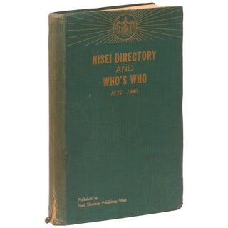 Item No: #361077 Nisei Directory and Who's Who: 1939—1940 / Nisei nenkan....