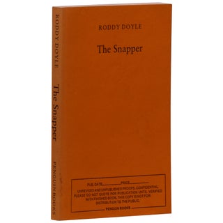 Item No: #361162 The Snapper [Uncorrected Proof]. Roddy Doyle