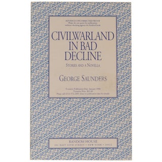 CivilWarLand in Bad Decline: Stories and a Novella [Proof]