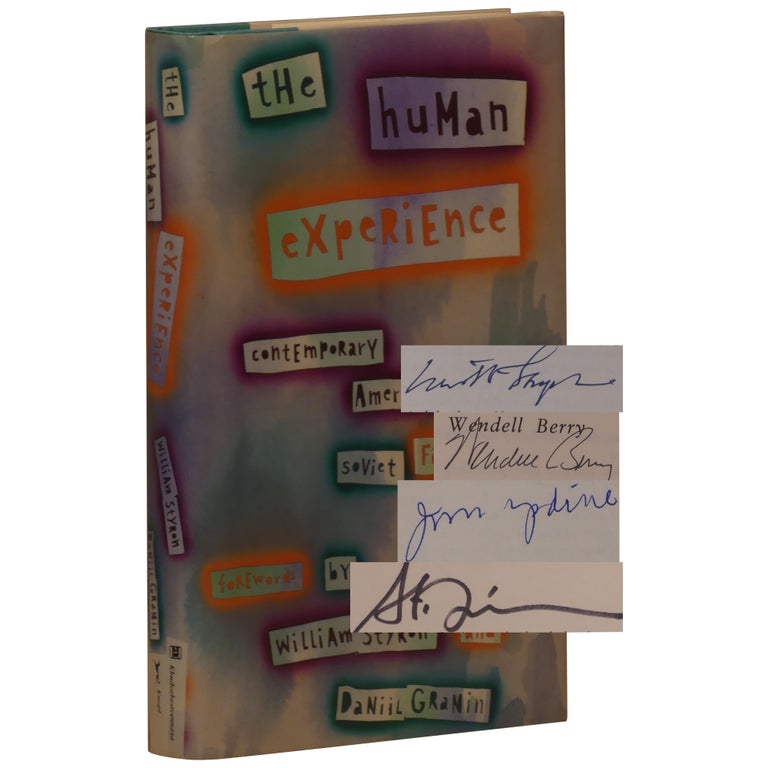 Item No: #361235 The Human Experience: Contemporary American and Soviet Fiction and Poetry. Soviet/American Joint Editorial Board of the Quaker US/USSR Committee.