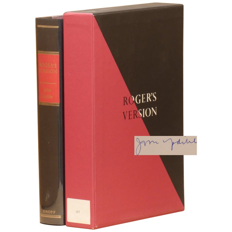 Item No: #361243 Roger's Version [Signed, Limited]. John Updike.