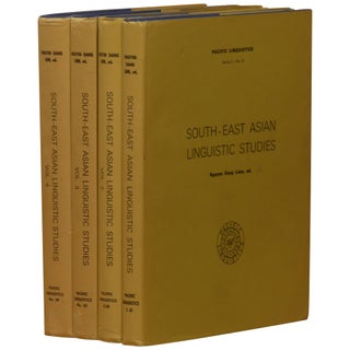 Item No: #361264 South-East Asian Linguistic Studies [4 Volumes, Complete]....