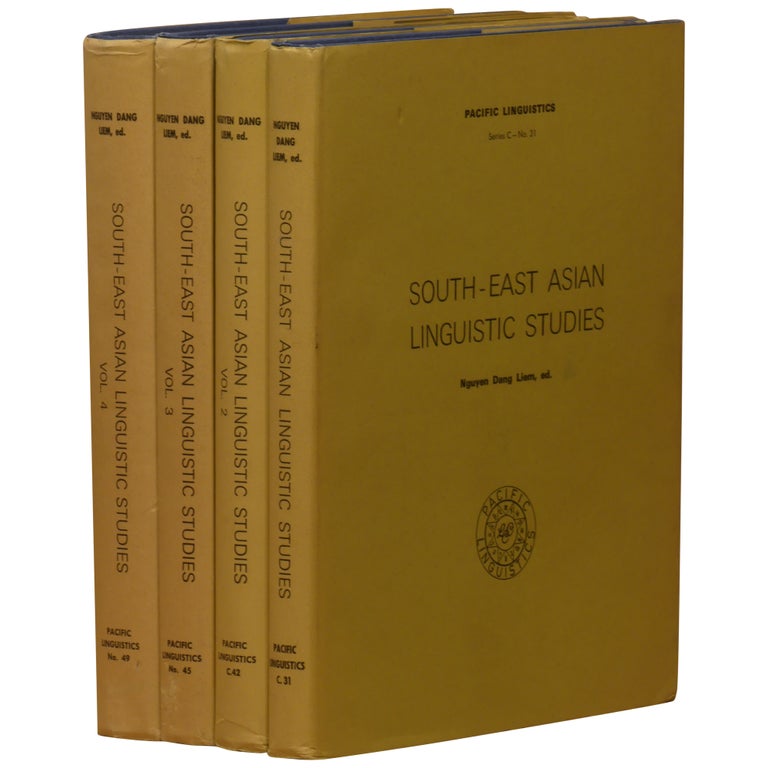 Item No: #361264 South-East Asian Linguistic Studies [4 Volumes, Complete]. Nguyen Dang Liem.