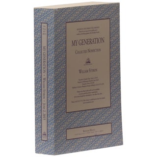 Item No: #361382 My Generation: Collected Nonfiction [Uncorrected Proof]....