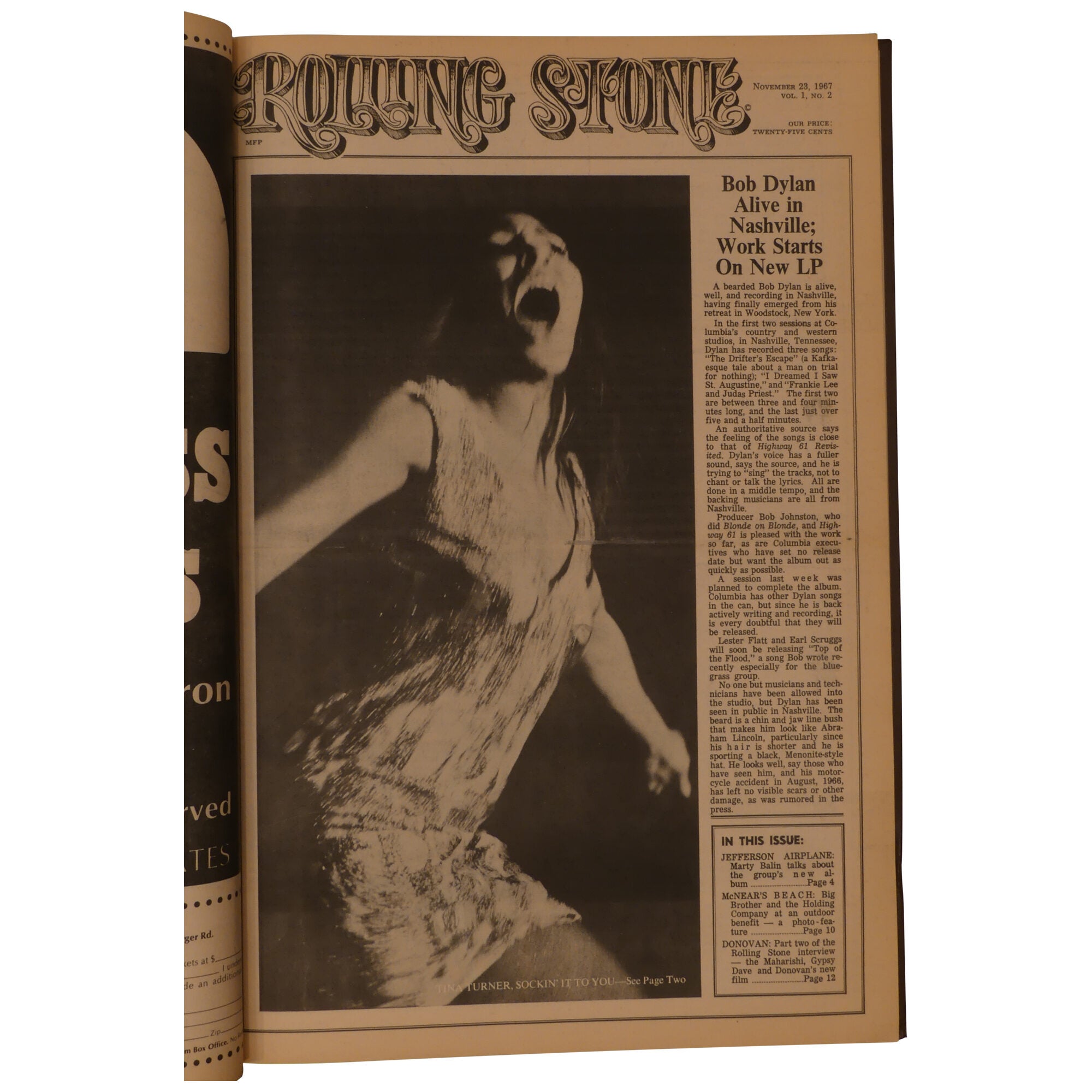 Rolling Stone: Issue Numbers One through Fifteen, November 9, 1967