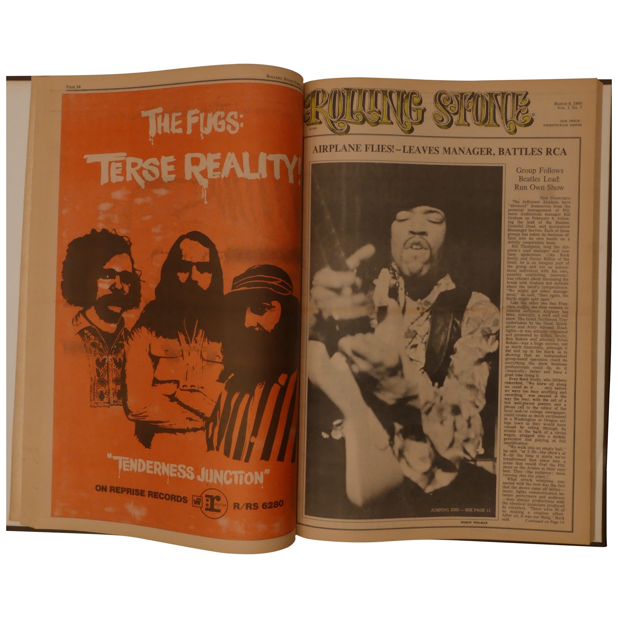 Rolling Stone: Issue Numbers One through Fifteen, November 9, 1967