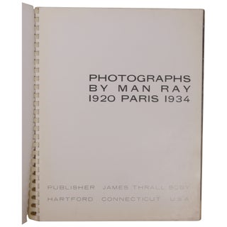 Photographs by Man Ray 1920 Paris 1934