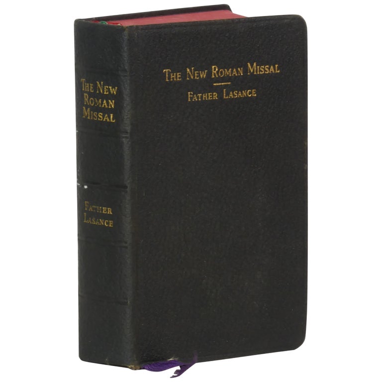 Item No: #361575 The New Roman Missal in Latin and English. Father F. X. Lasance.
