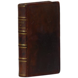 Item No: #361611 The Book of Mormon [Reorganized, Plano, Illinois]. Joseph Smith