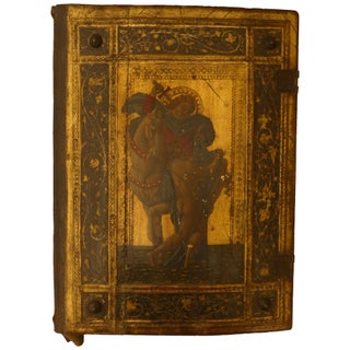 Forged 15th Century Binding in the style of the record books of the Chamberlain of the Office of Biccherna of Sienna, Italy