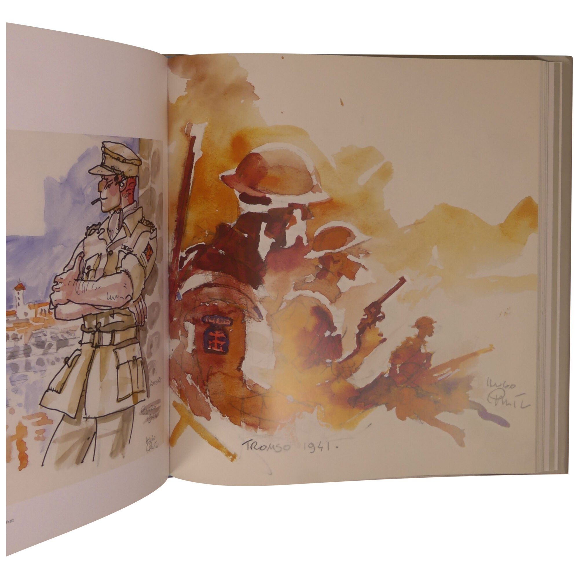 Périples imaginaires: Aquarelles: 1965–1995 | Hugo Pratt | First