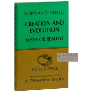 Item No: #361687 Creation and Evolution: Myth or Reality. Norman D. Newell