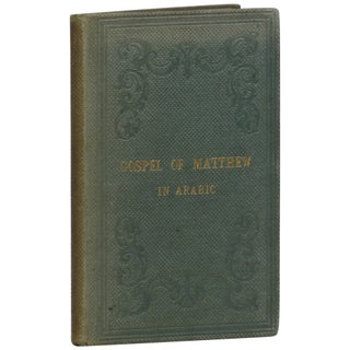 Item No: #361695 The Gospel of Matthew in Arabic, Printed with All the Vowels,...