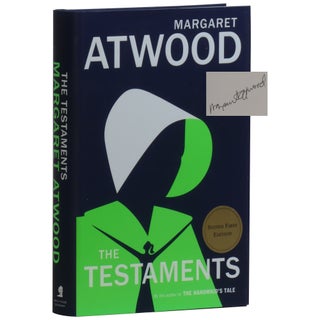 Item No: #361697 The Testaments [Signed Issue]. Margaret Atwood