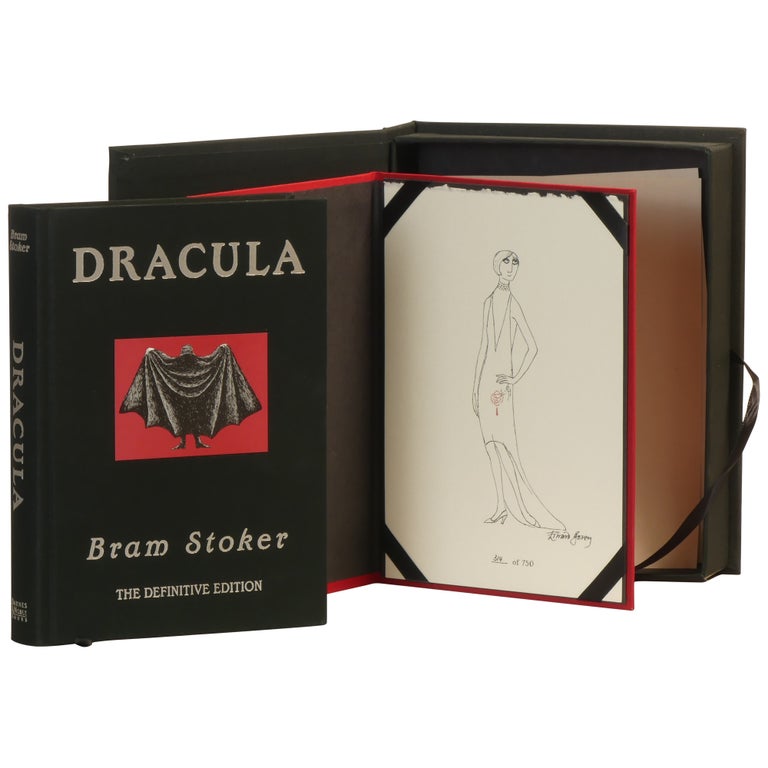 Item No: #361746 Dracula: The Definitive Edition [Signed, Numbered]. Bram Stoker, Edward Gorey.