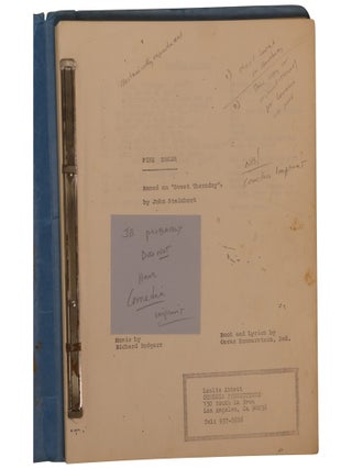 Item No: #361749 Pipe Dream: Based on Sweet Thursday by John Steinbeck. John...