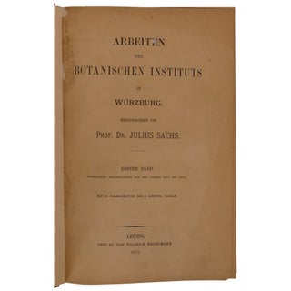 Arbeiten Des Botanischen Instituts in Wurzburg [3 Volumes]