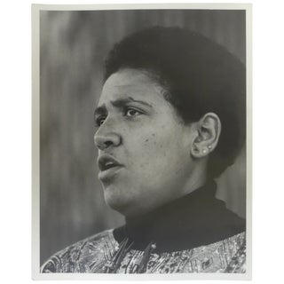 Item No: #361790 [Candid Photograph, Signed]. Audre Lorde
