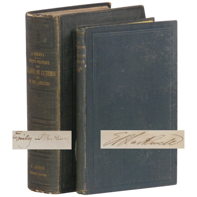 Item No: #361794 Medical Books from the Libraries of the First American Women Physicians. Elizabeth and Emily Blackwell.