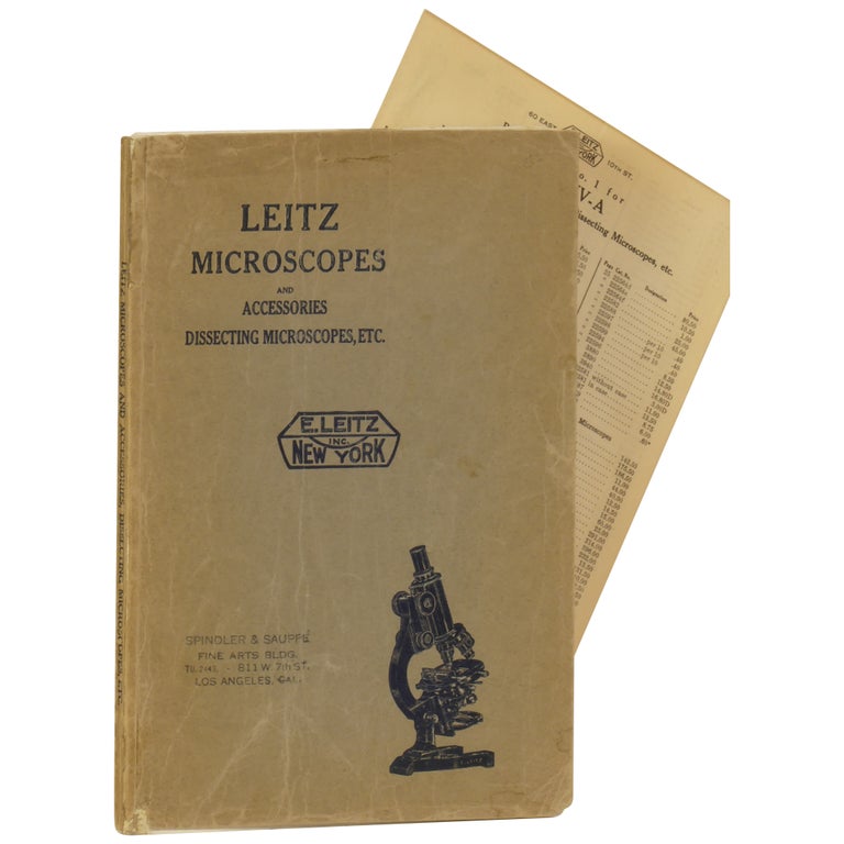 Item No: #361800 Leitz Microscopes and Accessories, Dissecting Microscopes, Etc. Catalog IV-A. E. Leitz.