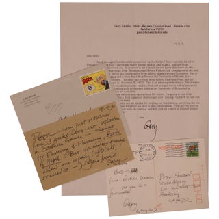 Item No: #361811 Typed Letter, Signed (TLS) and Two Autograph Notes Signed (ANS)...
