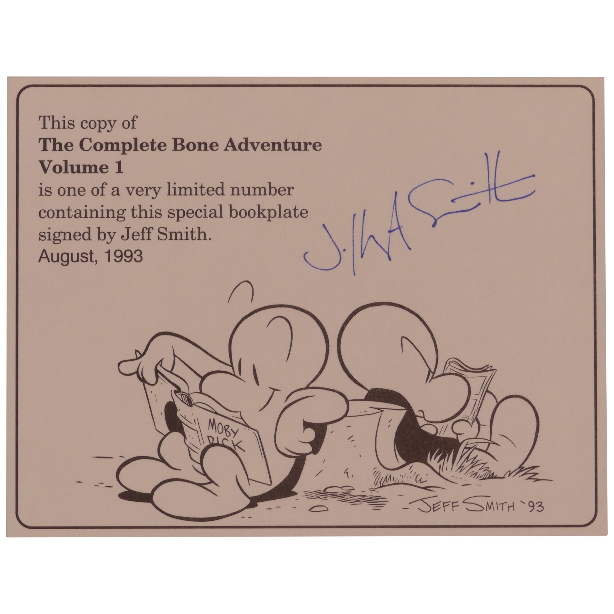 The Complete Bone Adventures, Vol. 1, Issues 1–6 Out from