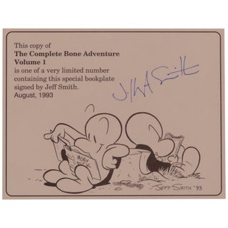 The Complete Bone Adventures, Vol. 1, Issues 1–6 [Out from Boneville] [Signed Bookplate]