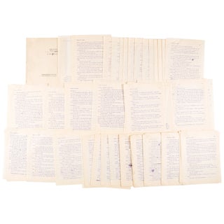Item No: #361891 Design for Death [Draft Typescript for Death by Design]. August...