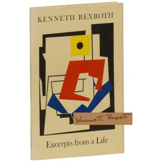 Item No: #361964 Excerpts from a Life. Kenneth Rexroth